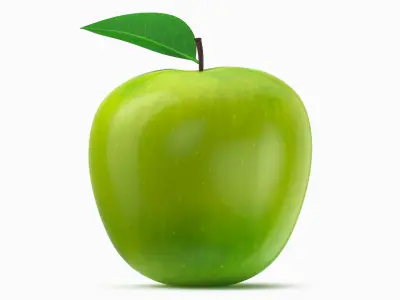 Green Apple 3D model