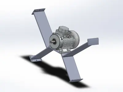 Tunnel Jet Fan 3D model