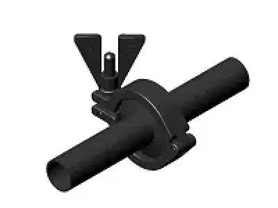 Sanitary Union Clamp TC 1-2 in 3D model