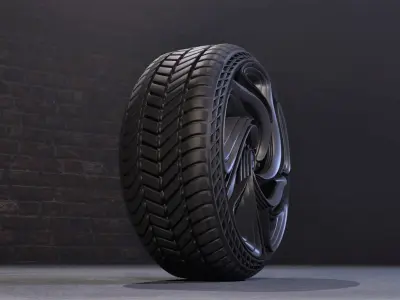 CFuturis wheel 3D model