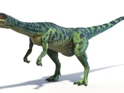 Chilesaurus Animated 3D model