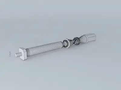 BTE power train Free 3D model