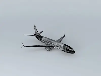 Icelandair Boeing 737 MAX 8 3D model