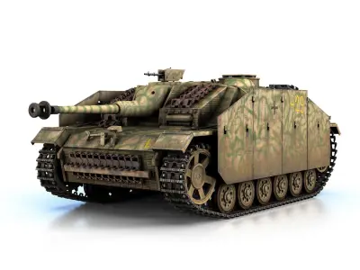 StuG III - Ausf G - 429 - Mid Production 3D model
