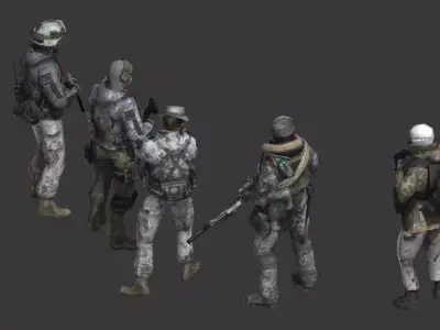 Snowfall Convoy 29 3D model