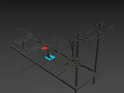 anti-vandal GYM part 2 3D model