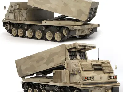 MLRS M270 A1 1998 3D model
