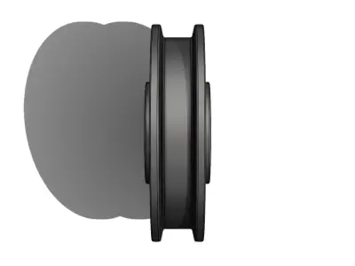 Roda Acoforja ACL 151 Wheel 3D model