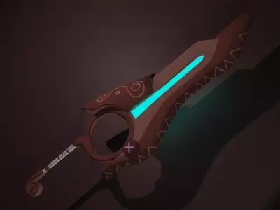 Nopon sword of legendaryness 3D model