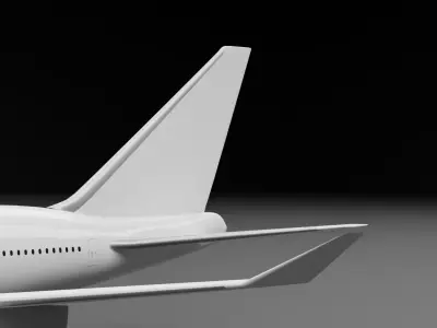 Boeing 747-400 Virgin Atlantic 3D model