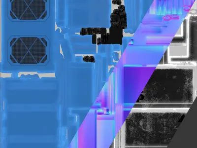 Equipment Case LOOT - PBR Low-poly 3D model