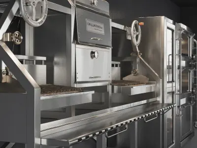 Commercial Kitchen Equipment 3D model