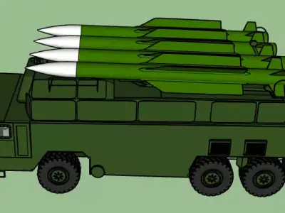 VT for BUK M2 3D model