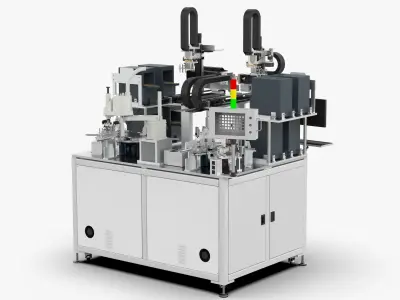 Automatic Mobile Phone Motherboard Testing Machine 3D model