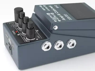 BOSS - effects pedals IR-2 3D model