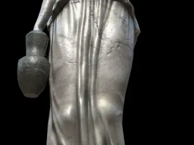 Victorian Statue - PBR - Textured Low-poly 3D model