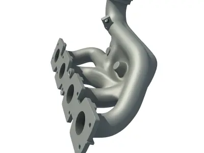3D Exhaust Manifolds 7 3D model