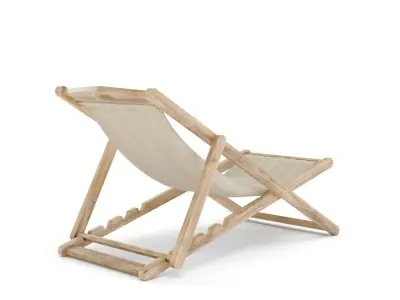deckchair VENEZIA Il Giardino di Legno 3D model