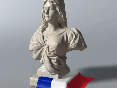 Marianne Bust Free 3D model