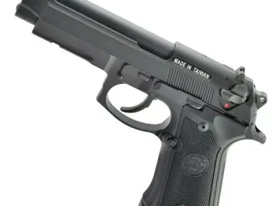 Beretta M9A1 Free 3D model