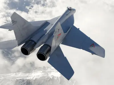 Mig 29 Low-poly 3D model