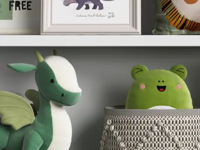 Kids Room Decor 112 3D model