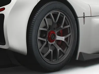 Radical SR10 wheel 3D model