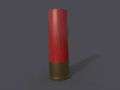 12 Gauge Buckshot 3D model
