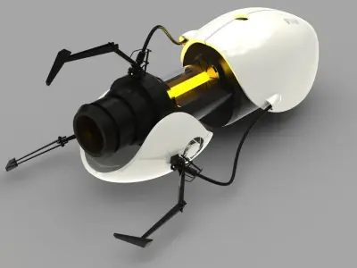 Portal Gun Free 3D model