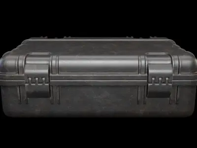 Container hard case Free 3D model