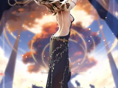 Queen Marika from Elden Ring Commercial Package 3D print model