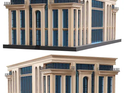 Threes tory office 5 3D model