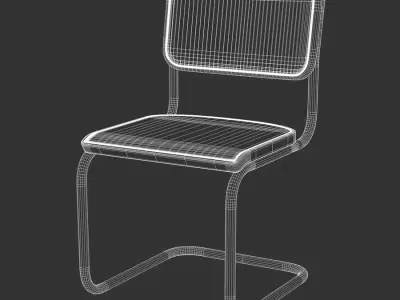  Rattan Replica Marcel Breuer Hutch Chair Model 