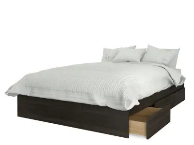 Coro Mckain Platform Bedroom Set Free 3D model
