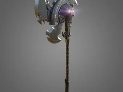 Model Legendary Revenant weapon high poly 3D model