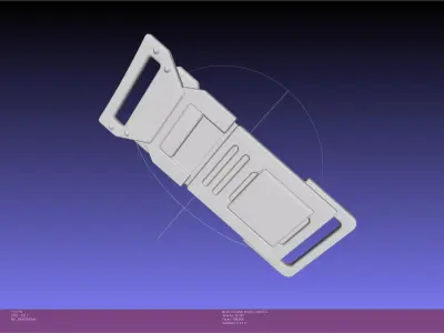 Star Wars The Mandalorian Bo Katan Belt Cover 3D print model