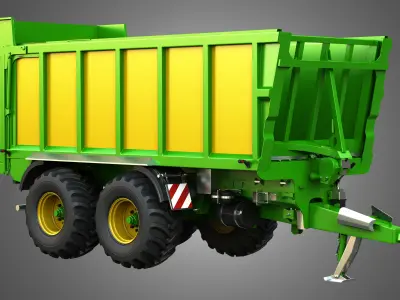 Drakkar 6600 Trailer 3D model