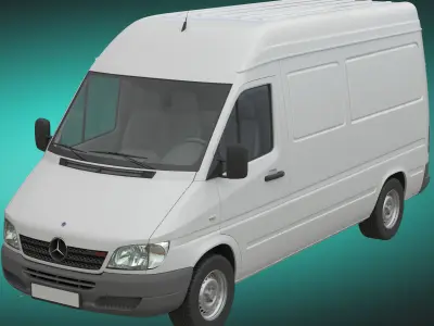 MB Sprinter Classic PanelVan MWB 3D model