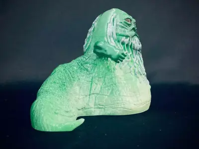 Zorba the Hutt ACTION FIGURE 2 3D print model purchase