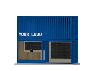 Container Shop 3D model