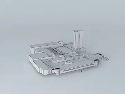 Churchill Square Shopping Centre Free 3D model