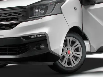 Fiat Talento Van L1H1 HQInterior 2021 3D model