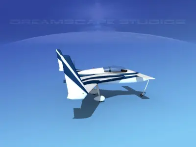 Rutan VariEze V04 3D model