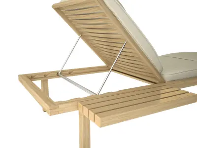 Lounge chair 3D model 5