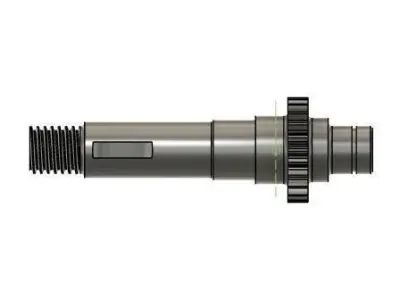  Shaft for two-step reducer 3D model