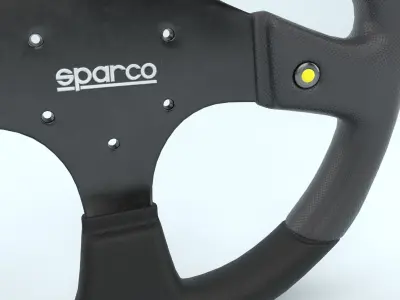 Steering Wheel Sparco L999 3D model