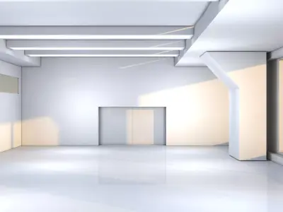 Sci Fi WareHouseSci Fi WareHouse 3D model