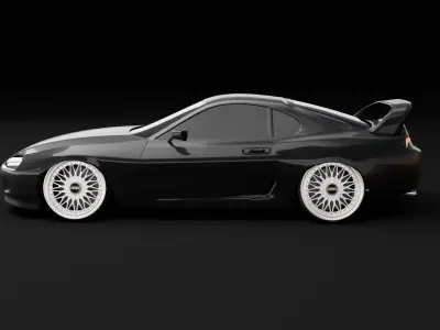 Toyota Supra mk4 Free 3D model