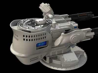 SCIFI Gun 3D-Modell 3D model