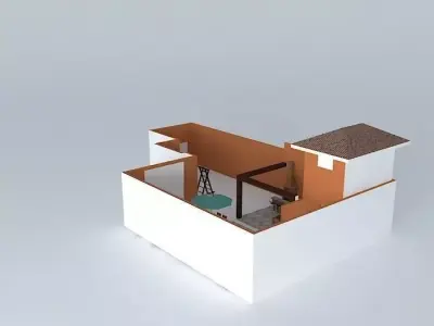 Recreation area Free 3D model